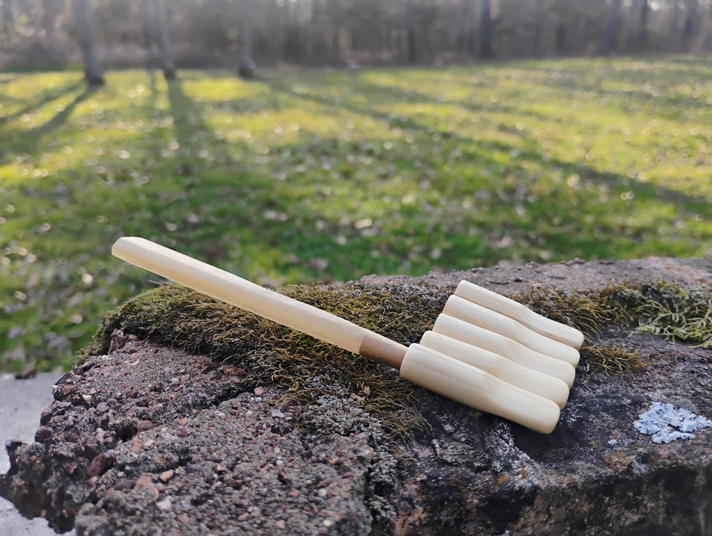 Hand Carved Wooden Cone Holder Lip Tips Handmade in USA