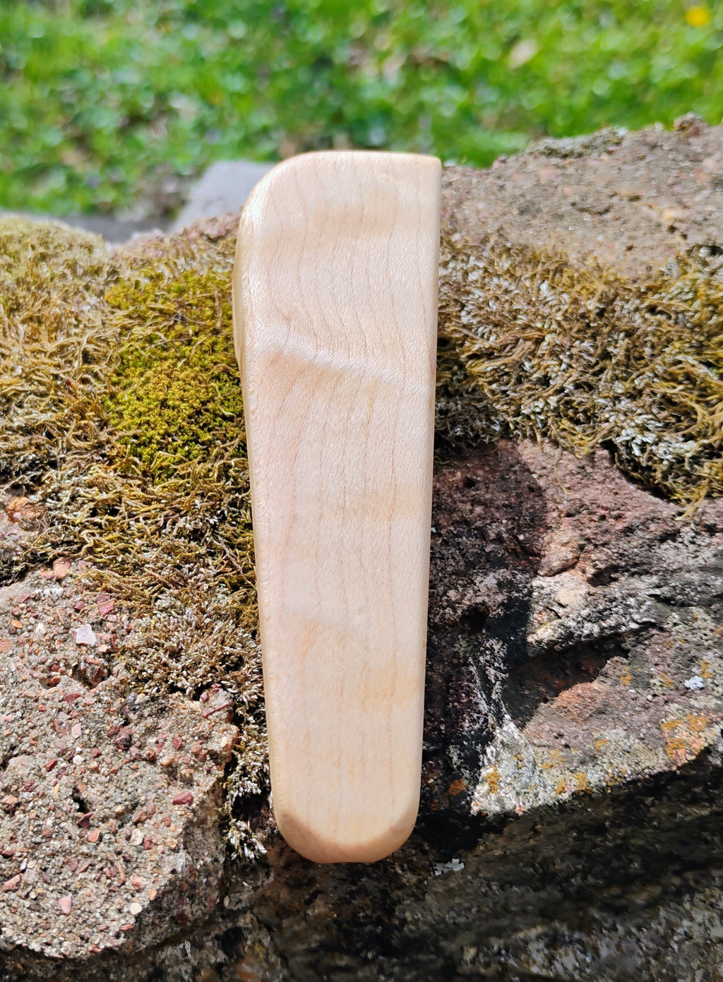 Hand Carved Closed Lid Pocket Pipe 3.5 inch Hardwood Wooden Smoking Pipe