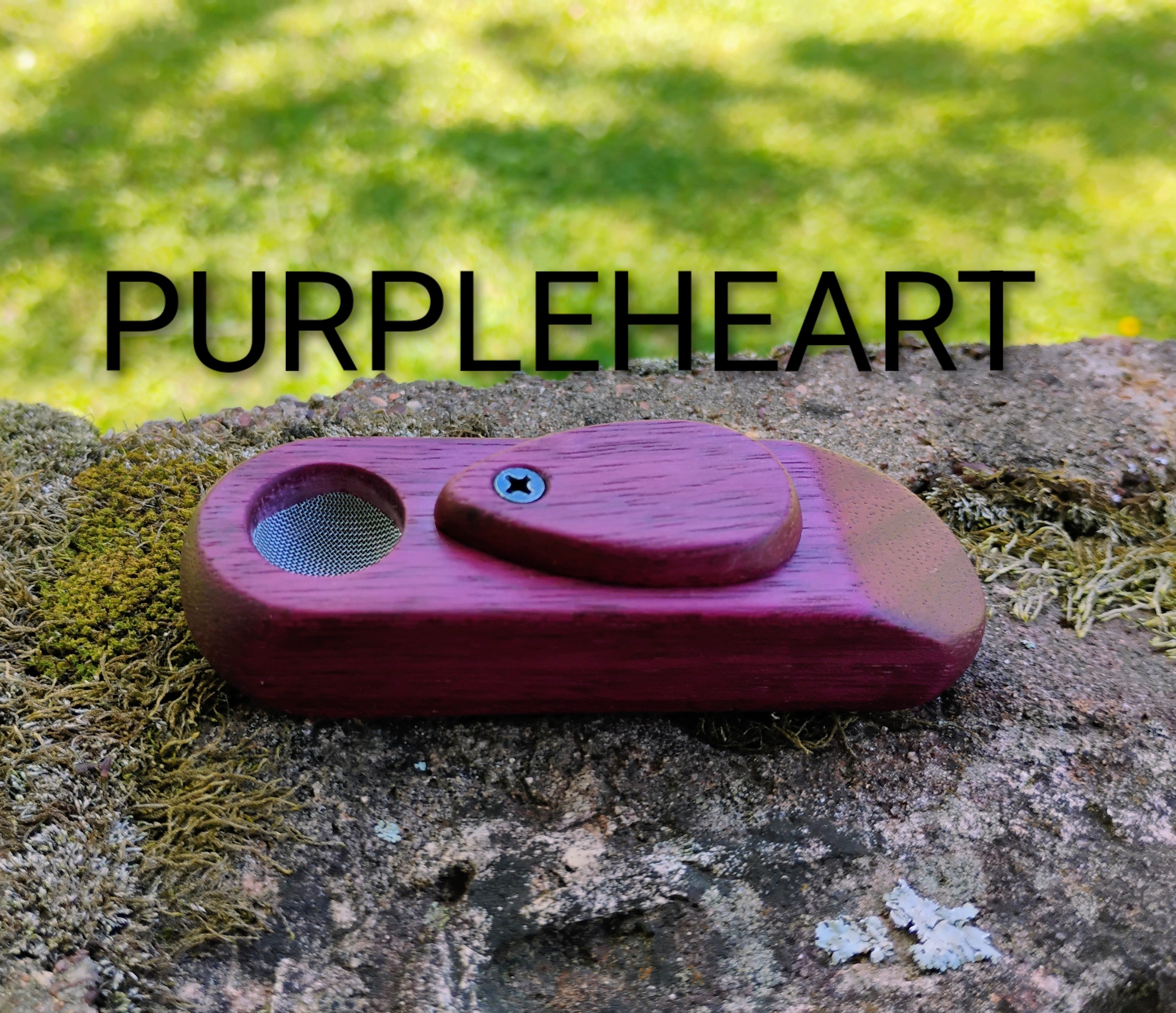Premium Wedge Tip Pocket Pipe Hardwood Block Wooden Smoking Pipe with Lid/Cover
