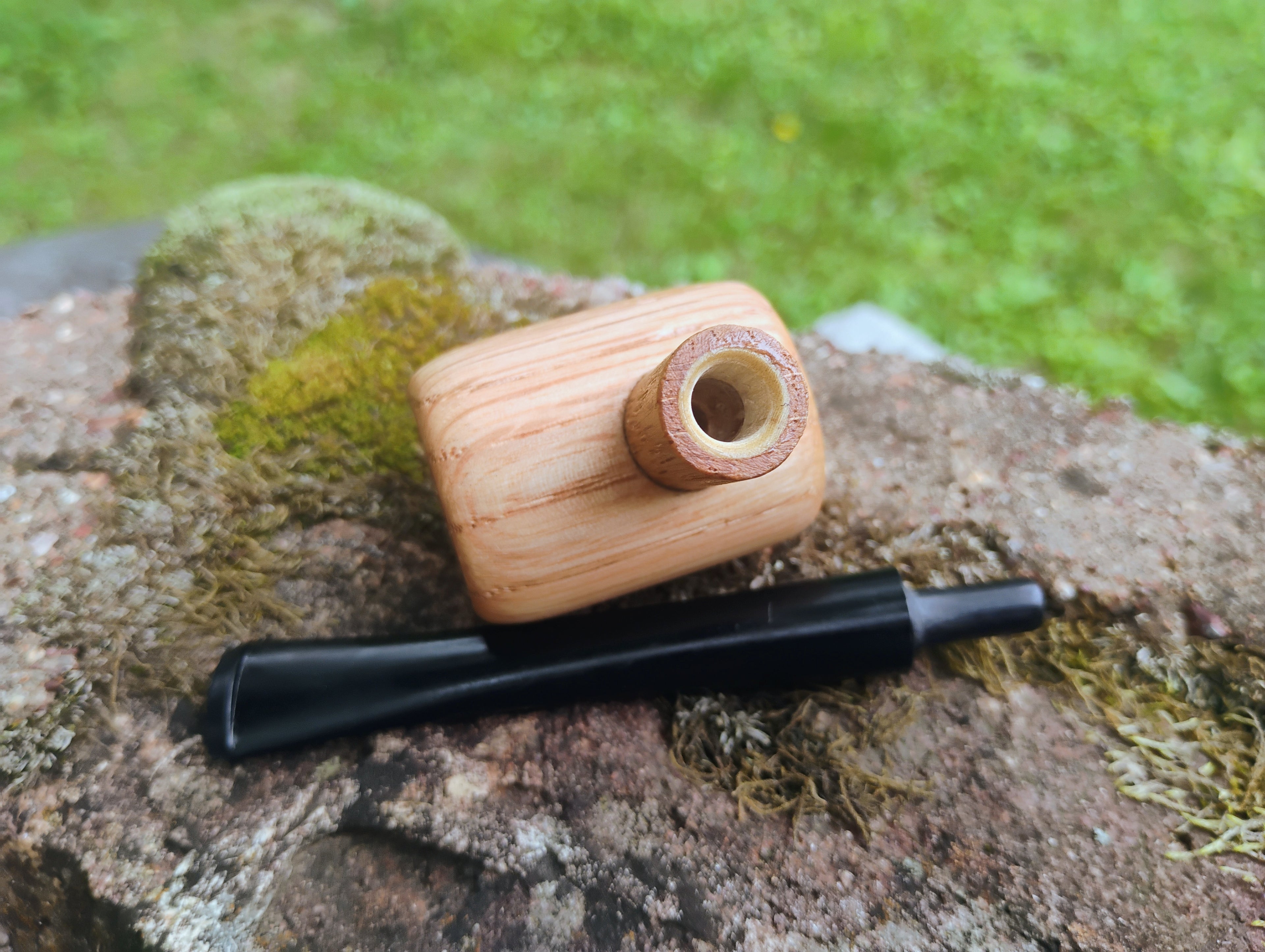 5 inch Chimney Tobacco Smoking Pipe Corncob Style Pipe Upgrade