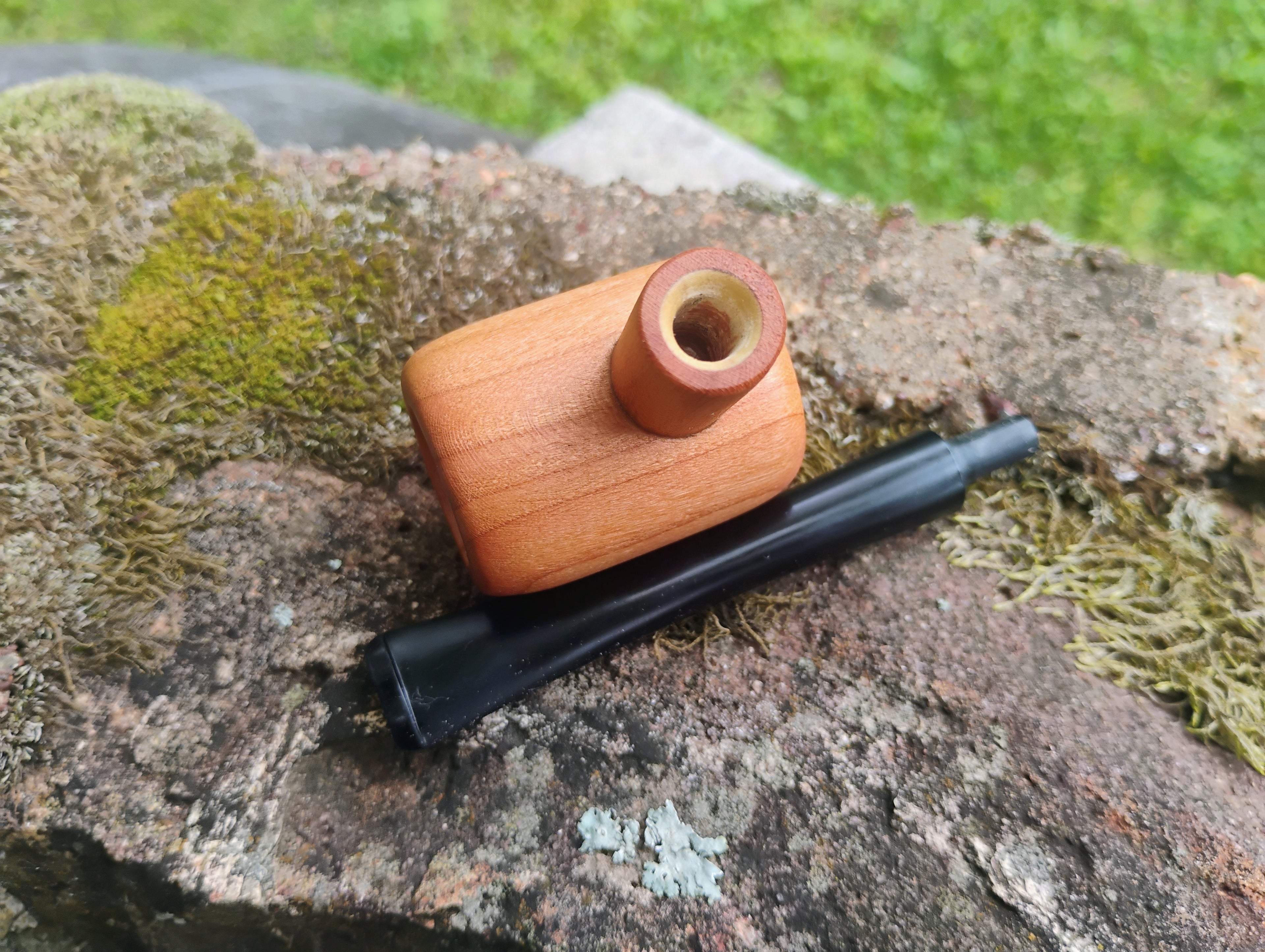 5 inch Chimney Tobacco Smoking Pipe Corncob Style Pipe Upgrade