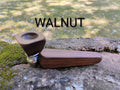 Metal/Wood Hybrid Pyramid Pipe with Hardwood Bowl