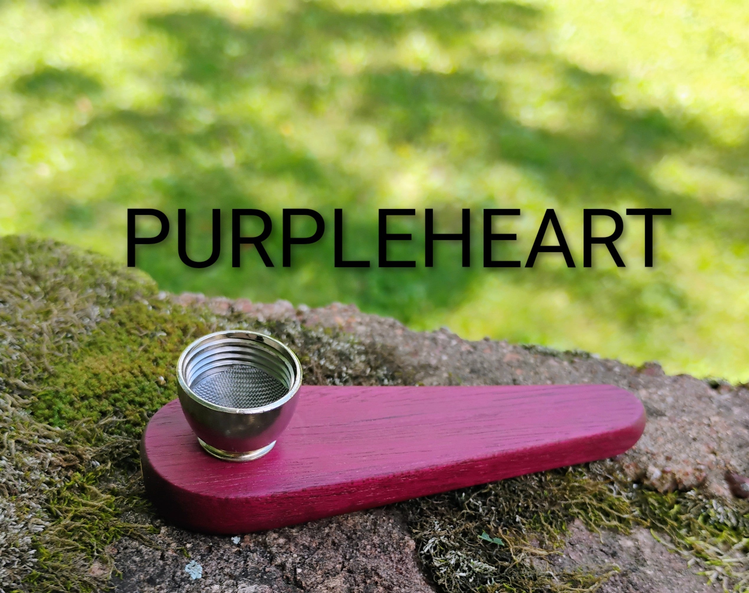 Metal/Wood Hybrid Cone Pipe with Metal Bowl