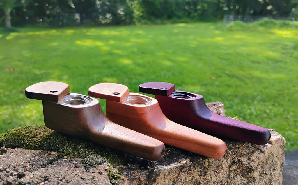 Glass/Wood Hybrid Pocket Pipe
