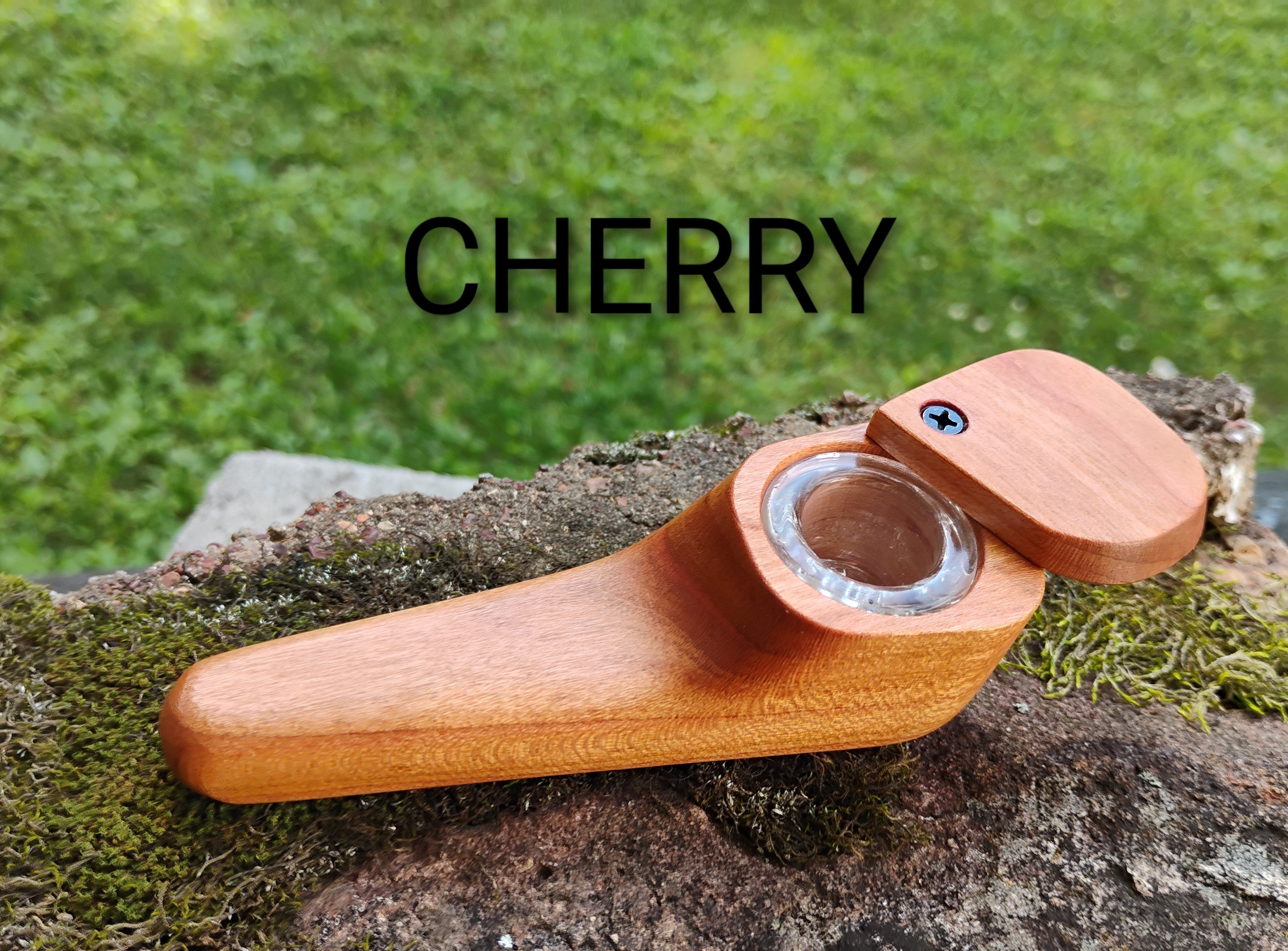 Glass/Wood Hybrid Pocket Pipe