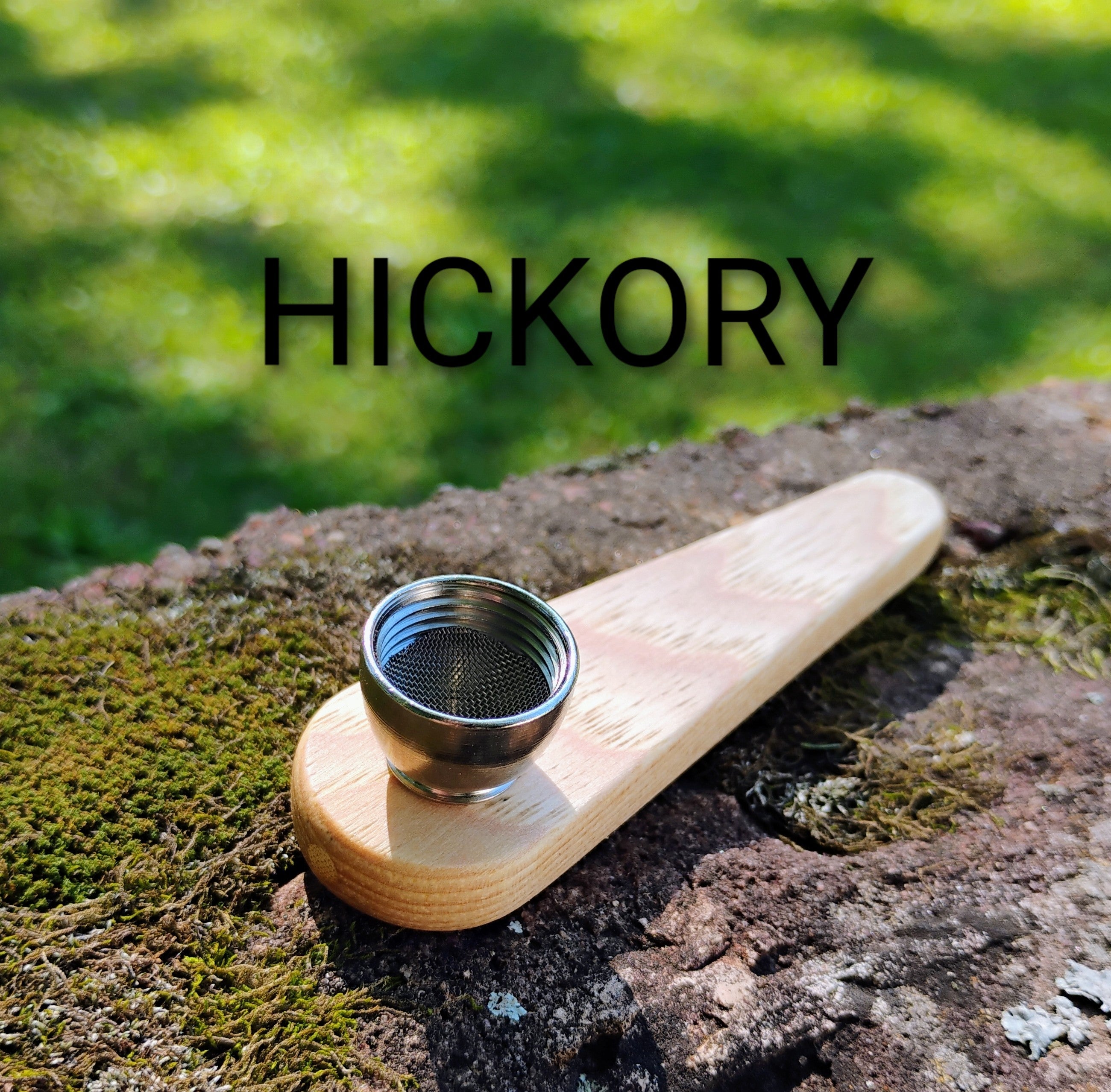 Metal/Wood Hybrid Cone Pipe with Metal Bowl