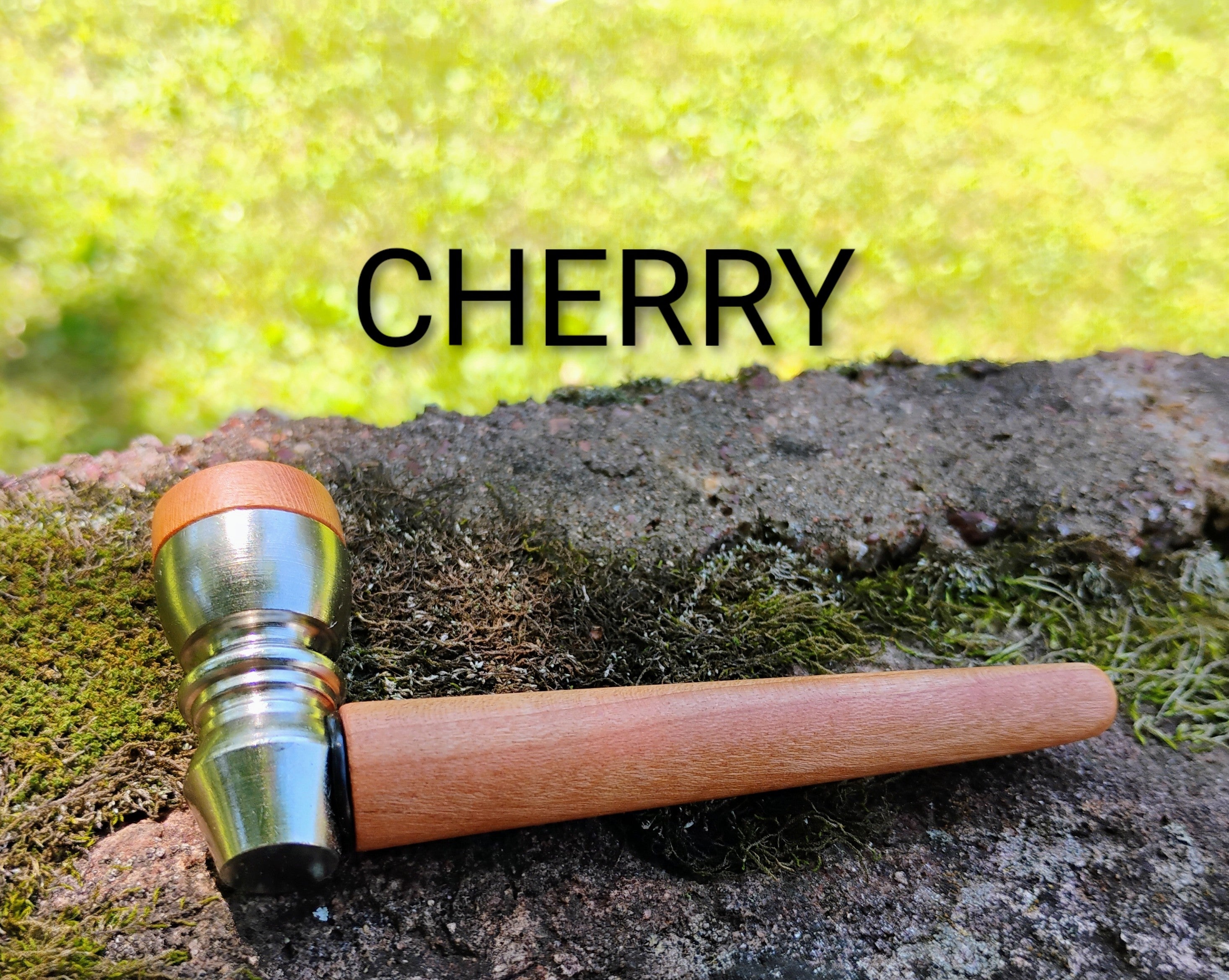 Metal/Wood Hybrid Pipe with Lid