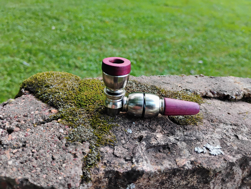 2.5 to 4.5 inch Metal/Wood Hybrid Chamber Pipe with Lid
