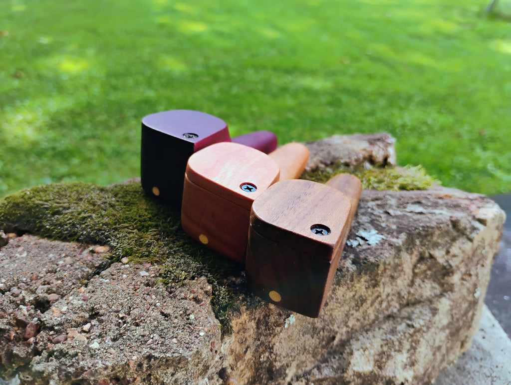 Glass/Wood Hybrid Pocket Pipe