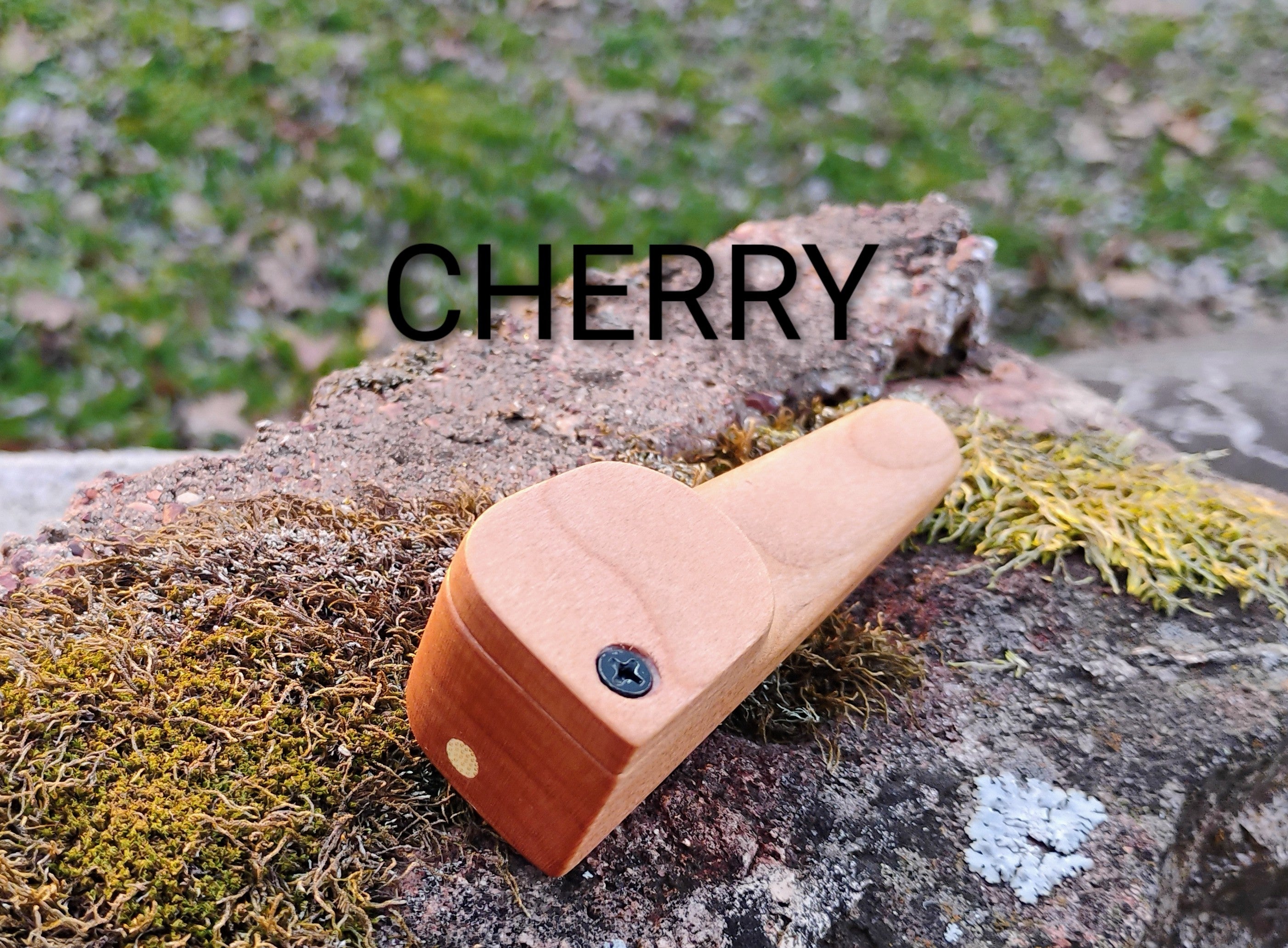 Hand Carved Closed Lid Pocket Pipe 3.5 inch Hardwood Wooden Smoking Pipe