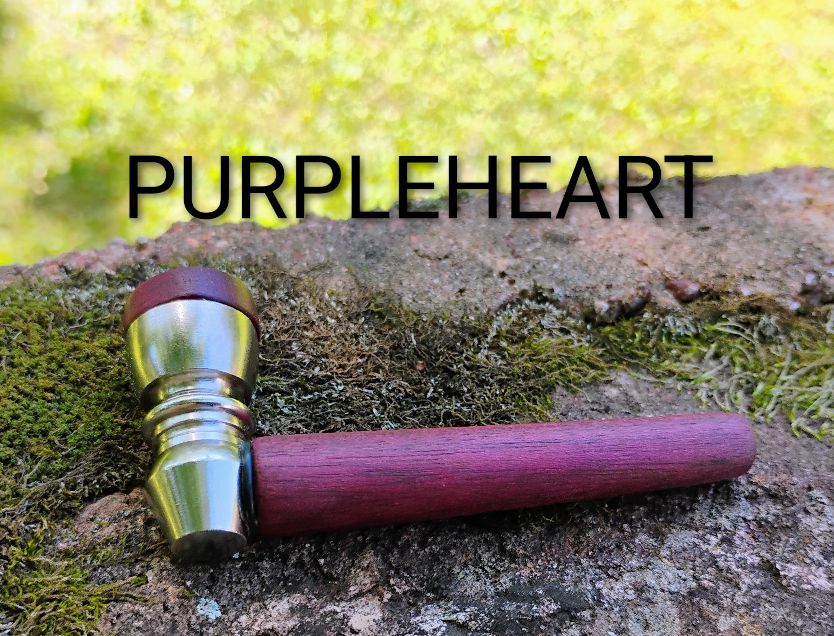 Metal/Wood Hybrid Pipe with Lid