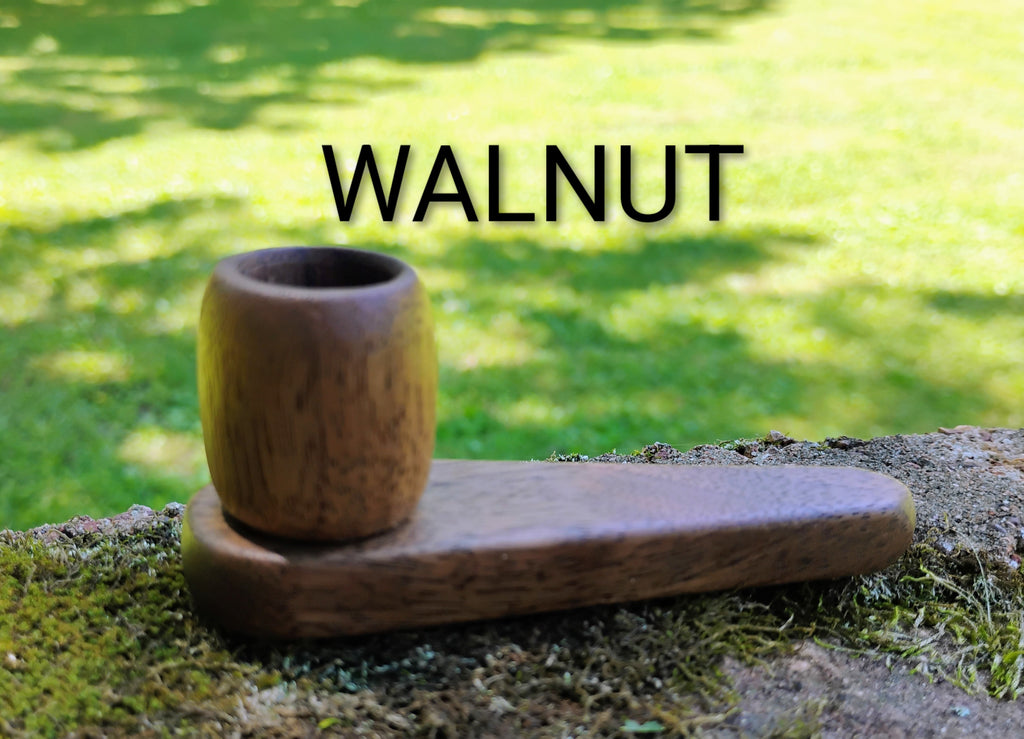 Metal/Wood Hybrid 2 Piece Cone Pipe with Hardwood Bowl