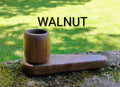 Metal/Wood Hybrid 2 Piece Cone Pipe with Hardwood Bowl