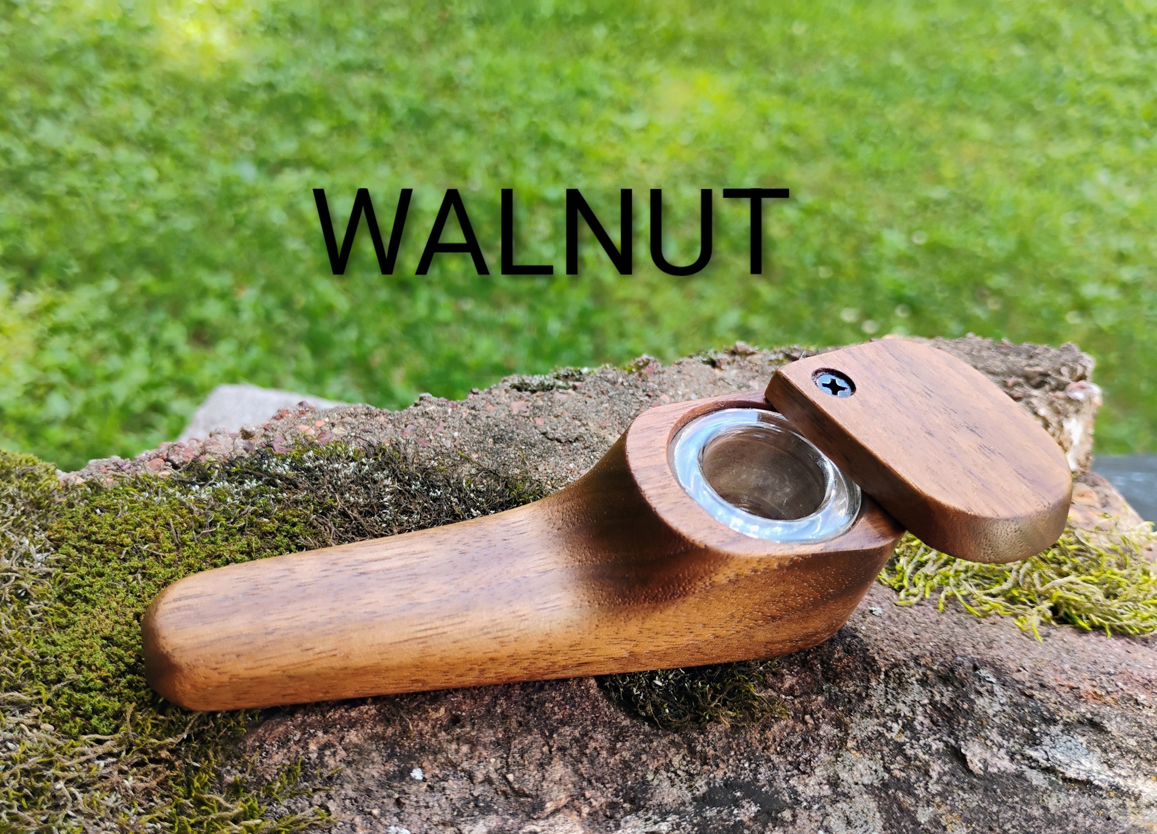 Glass/Wood Hybrid Pocket Pipe